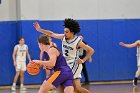 MBBall vs Emerson  Wheaton College Men's Basketball vs Emerson College is the first round of the NEWMAC Basketball Championships. - Photo By: KEITH NORDSTROM : Wheaton, basketball, NEWMAC MBBall2024